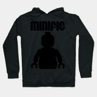 Retro Large Black Minifig, Customize My Minifig Hoodie